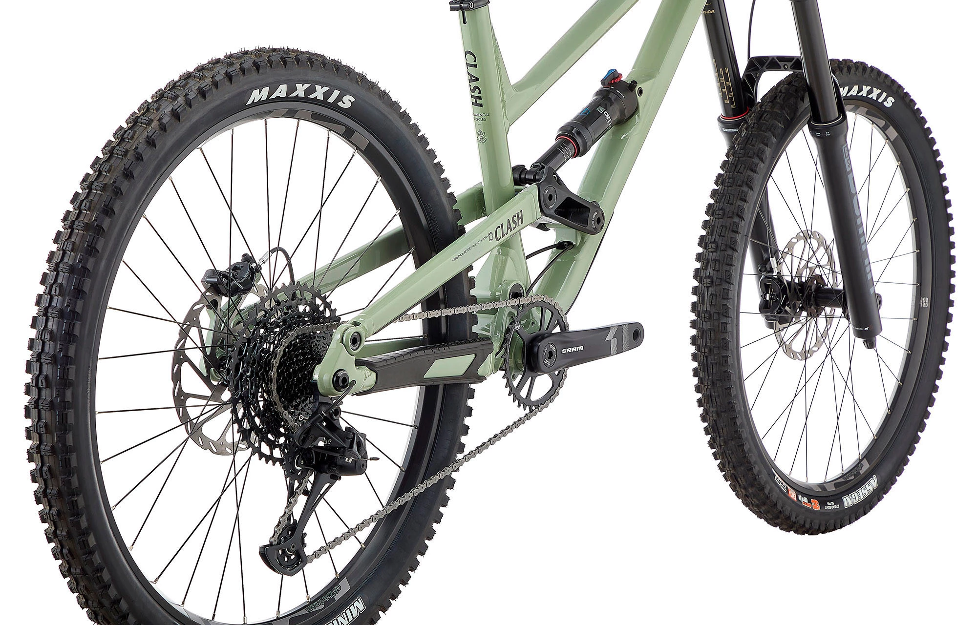 COMMENCAL CLASH ORIGIN HERITAGE GREEN 5 COMMENCAL CLASH ORIGIN HERITAGE GREEN – Image 3
