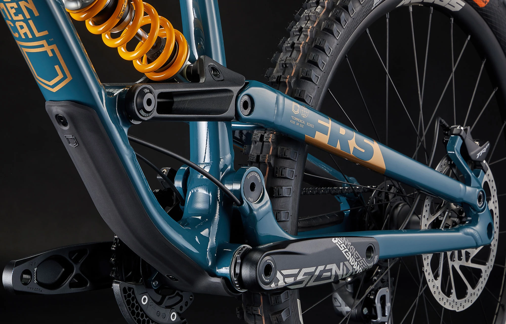 COMMENCAL FRS OHLINS EDITION AQUA BLUE 8 COMMENCAL FRS OHLINS EDITION AQUA BLUE – Image 6
