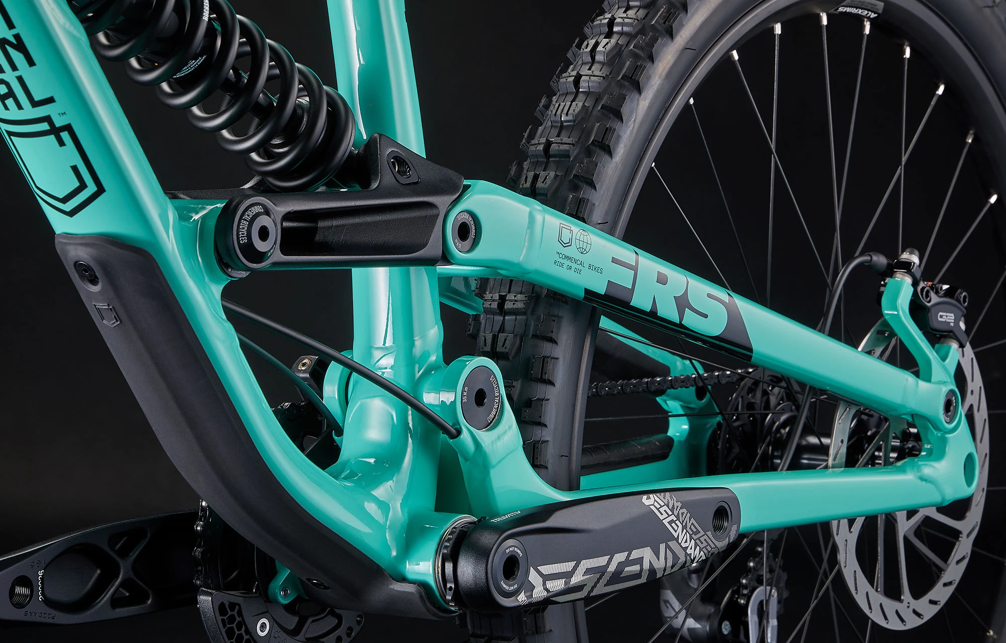 COMMENCAL FRS RIDE EMERALD GREEN 8 COMMENCAL FRS RIDE EMERALD GREEN – Image 6