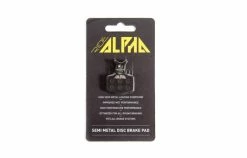 PLAQUETTES DE FREIN SEMI-METALLIQUE RIDE ALPHA SHIMANO XTR/XT/SLX