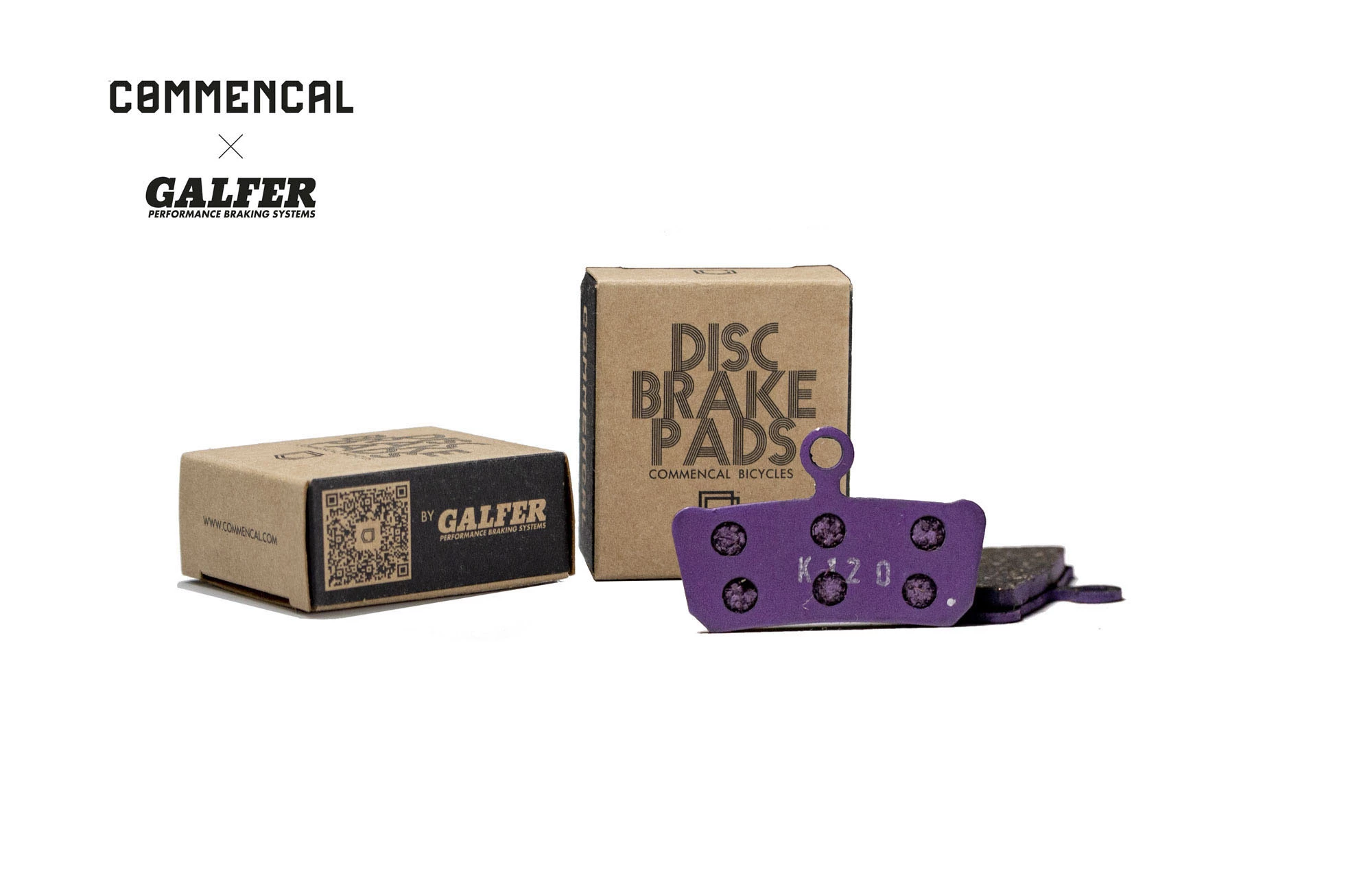 PLAQUETTES DE FREIN GALFER X COMMENCAL RACE: SRAM GUIDE, G2 3 PLAQUETTES DE FREIN GALFER X COMMENCAL RACE: SRAM GUIDE, G2