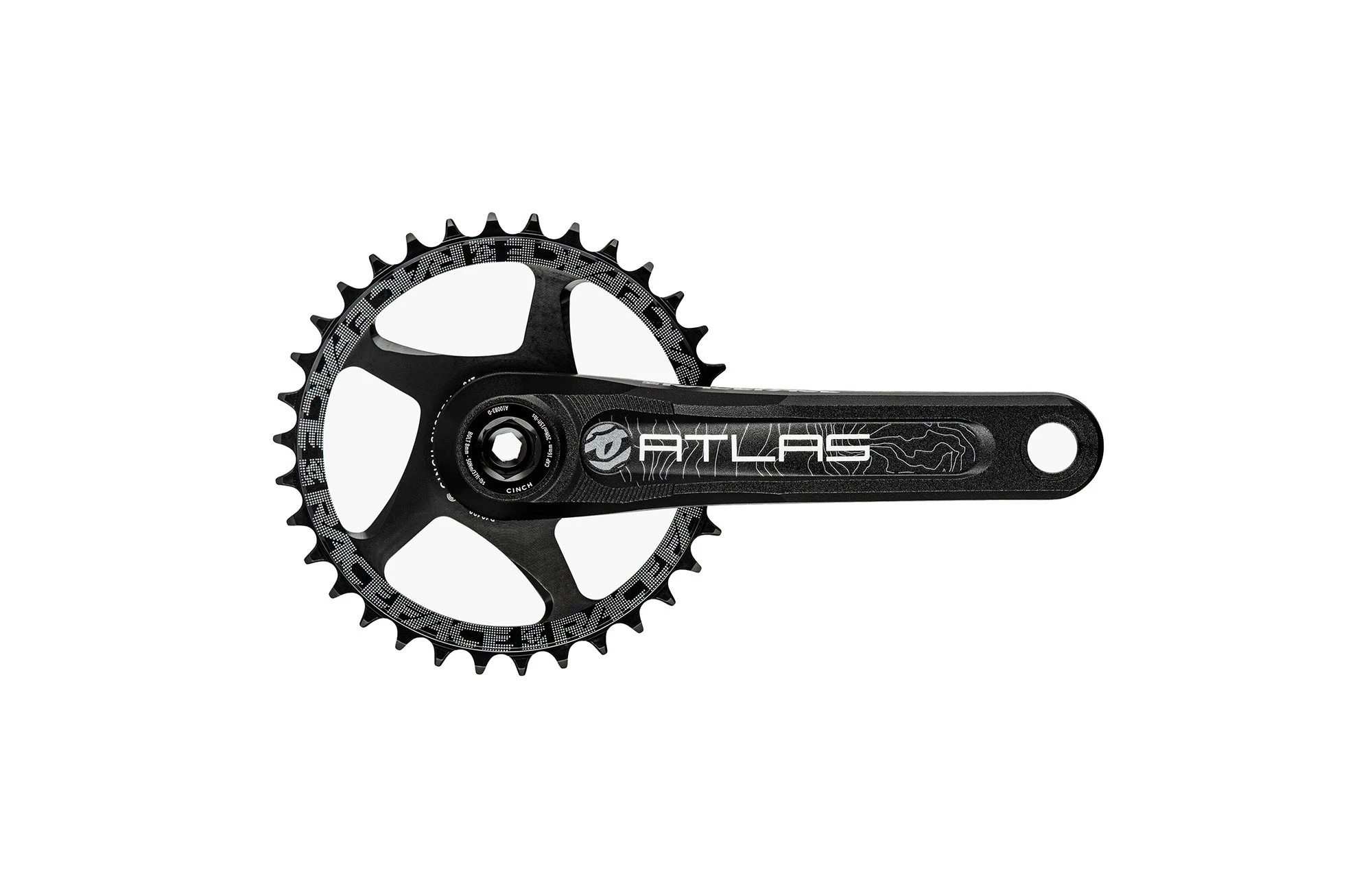 PEDALIER RACE FACE ATLAS 165 MM 36D 3 PEDALIER RACE FACE ATLAS 165 MM 36D