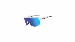 LUNETTES GES ALPHA VERRE BLEU/MONTURE BLANCHE